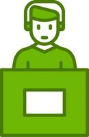 Interview Vector Icon