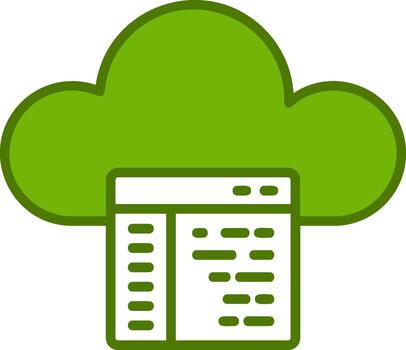 icono de vector de lenguaje de programación