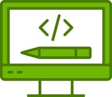 Coding Vector Icon