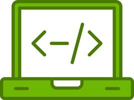 Coding Vector Icon