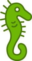 Seahorse Vector Icon