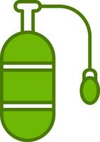 Oxygen Tank Vector Icon