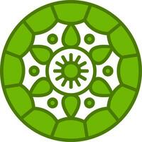 icono de vector de mandala