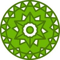 icono de vector de mandala