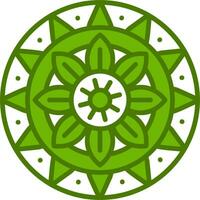 icono de vector de mandala