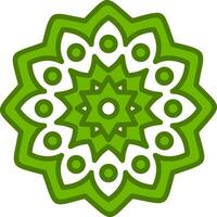 icono de vector de mandala