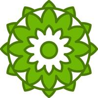 icono de vector de mandala