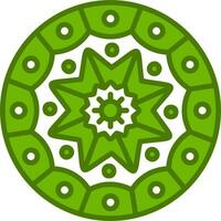 icono de vector de mandala