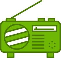 Radio Vector Icon