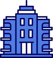 icono de vector de edificio