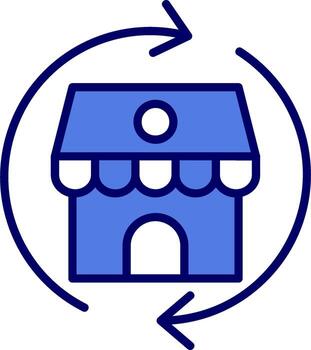 refinanciación vector icono