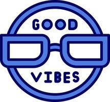 Good Vibes Vector Icon