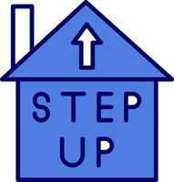 Step Up Vector Icon