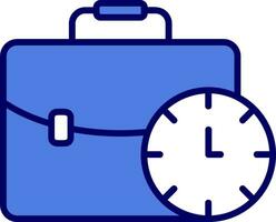 Working Time Vector Icon