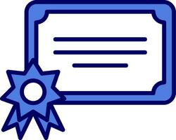 Certificate Vector Icon