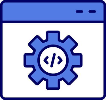 código mejoramiento vector icono