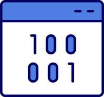 Binary Vector Icon