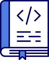 Coding Book Vector Icon