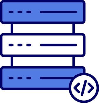 icono de vector de base de datos