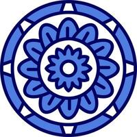 icono de vector de mandala