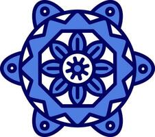 icono de vector de mandala