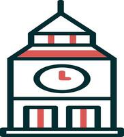 Clock Tower Vector Icon