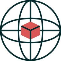 Global Network Vector Icon