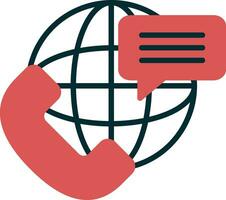 Global Communication Vector Icon