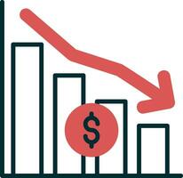 Economic Crisis Vector Icon