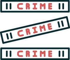 Crime Scene Vector Icon