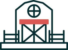 cowshed Vector Icon