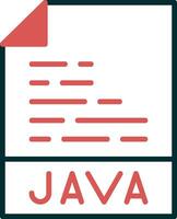 Java guión vector icono