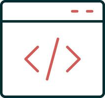 Coding Vector Icon