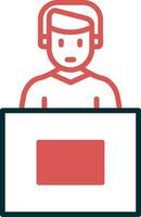 Interview Vector Icon