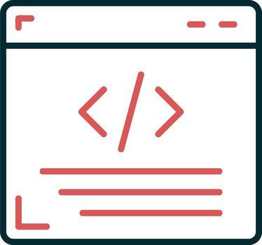 Web Programming Vector Icon