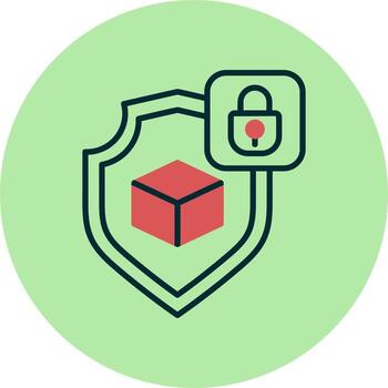 icono de vector de seguridad