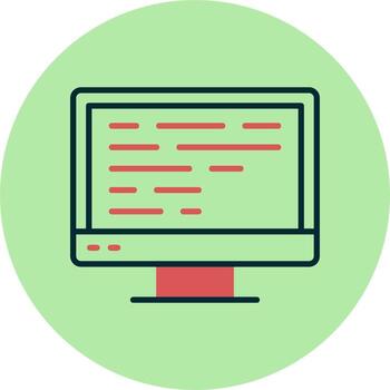 icono de vector de lenguaje de programación