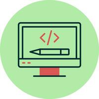 Coding Vector Icon