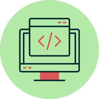 Monitor Vector Icon