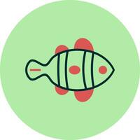 Clown Fish Vector Icon