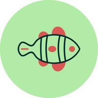 Clown Fish Vector Icon