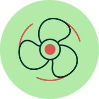 Engine Propeller Vector Icon