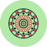 icono de vector de mandala