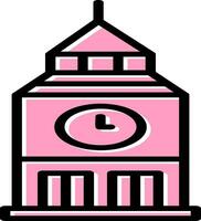 Clock Tower Vector Icon