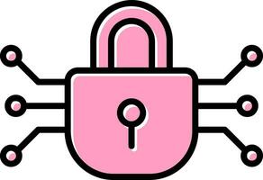 Data Encryption Vector Icon