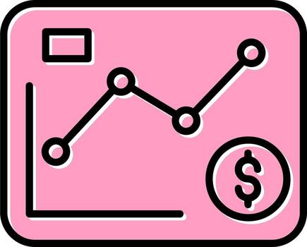 icono de vector de estadísticas
