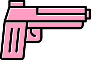 icono de vector de pistola