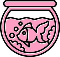 fish bowl Vector Icon