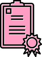 Contract Vector Icon