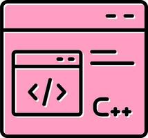 C plus plus Vector Icon